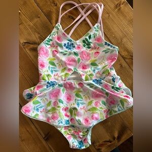 Sweet honey Floral Kids Swimwear